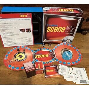 TV edition  SCENE IT? DVD GAMESCREEN LIFE Preowned Complete Board Game